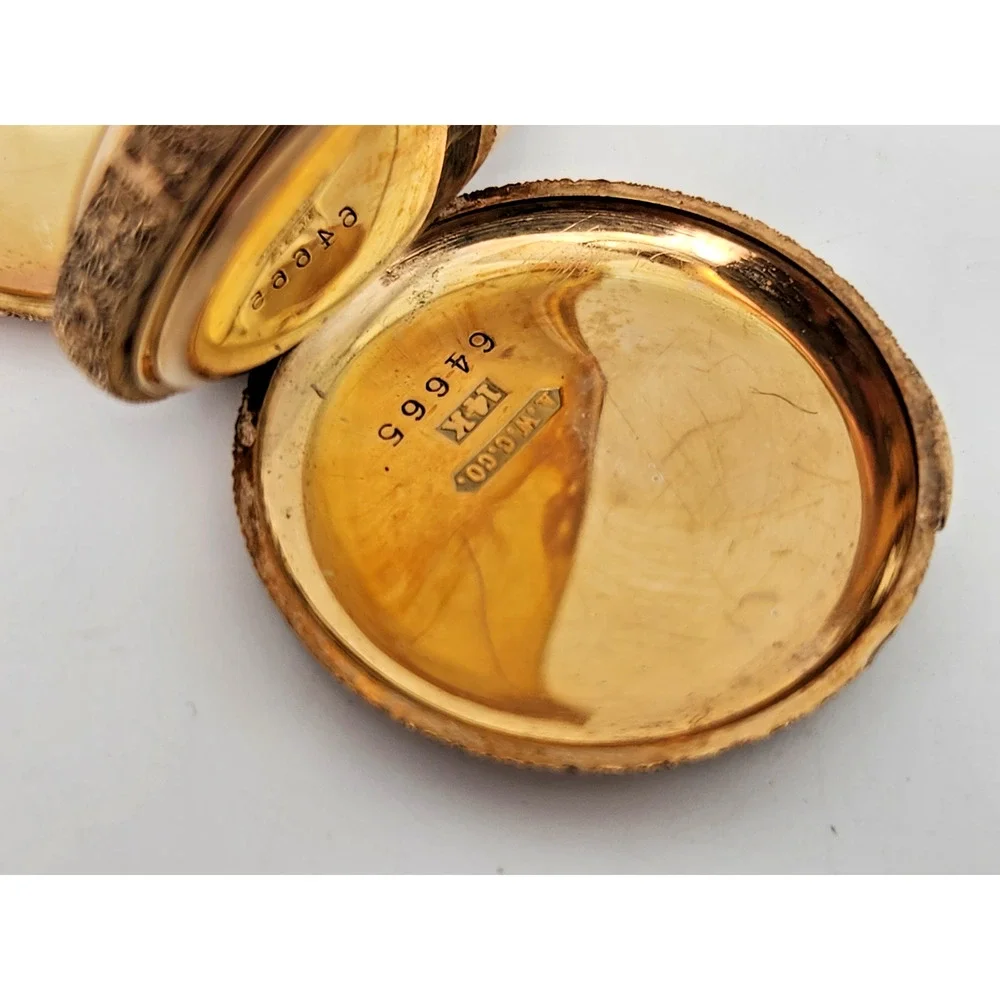 Elgin pocket 14k vintage